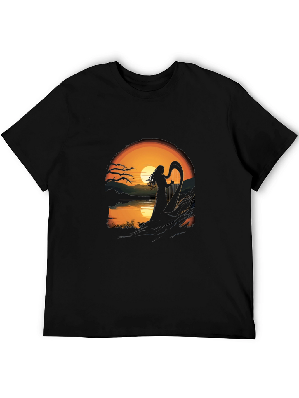 Sunset Harpist T-Shirt