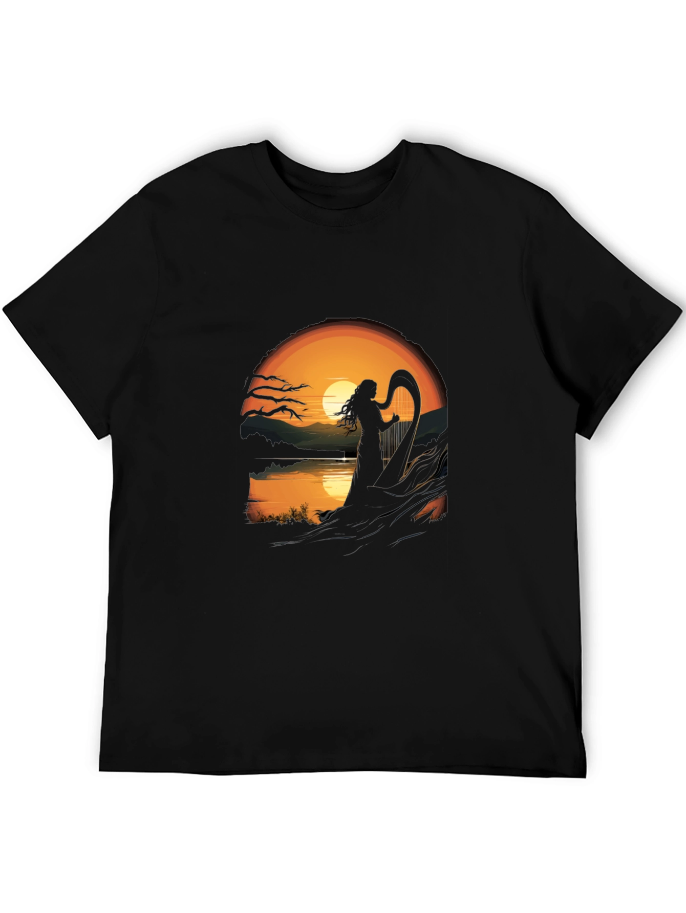 Sunset Harpist T-Shirt
