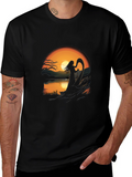 Sunset Harpist T-Shirt
