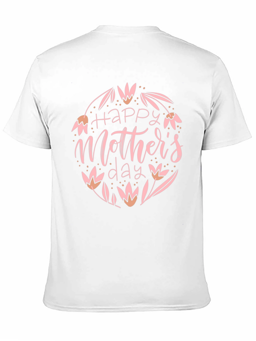 Happy Mothers Day T-Shirt - Floral Design