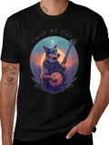 Cool As Folk Dog Playing Banjo T-Shirt