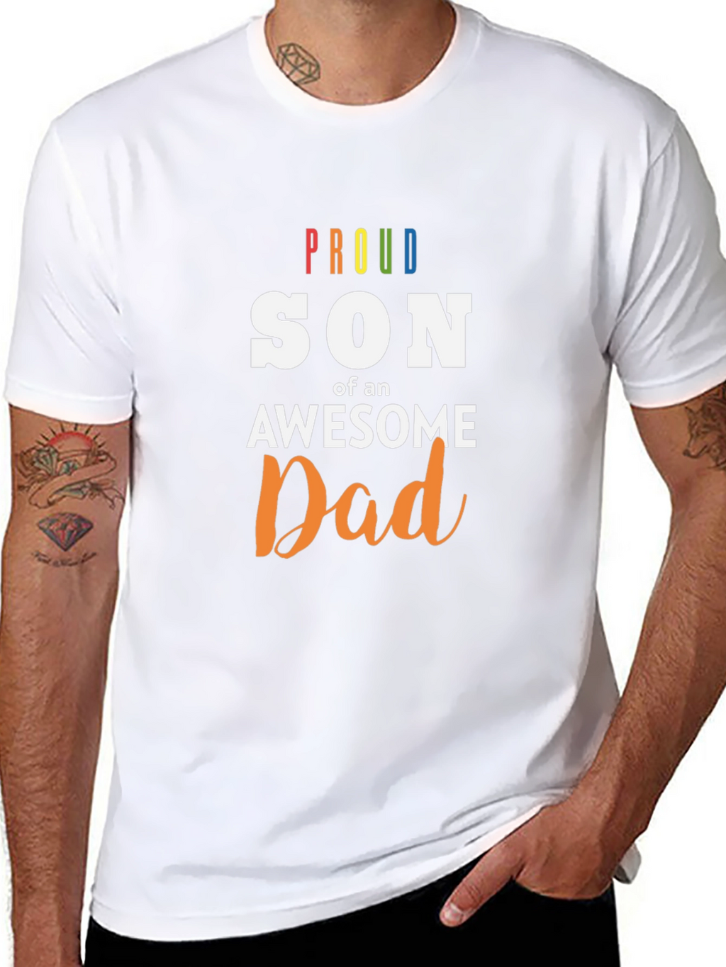Proud Son of an Awesome Dad T-Shirt