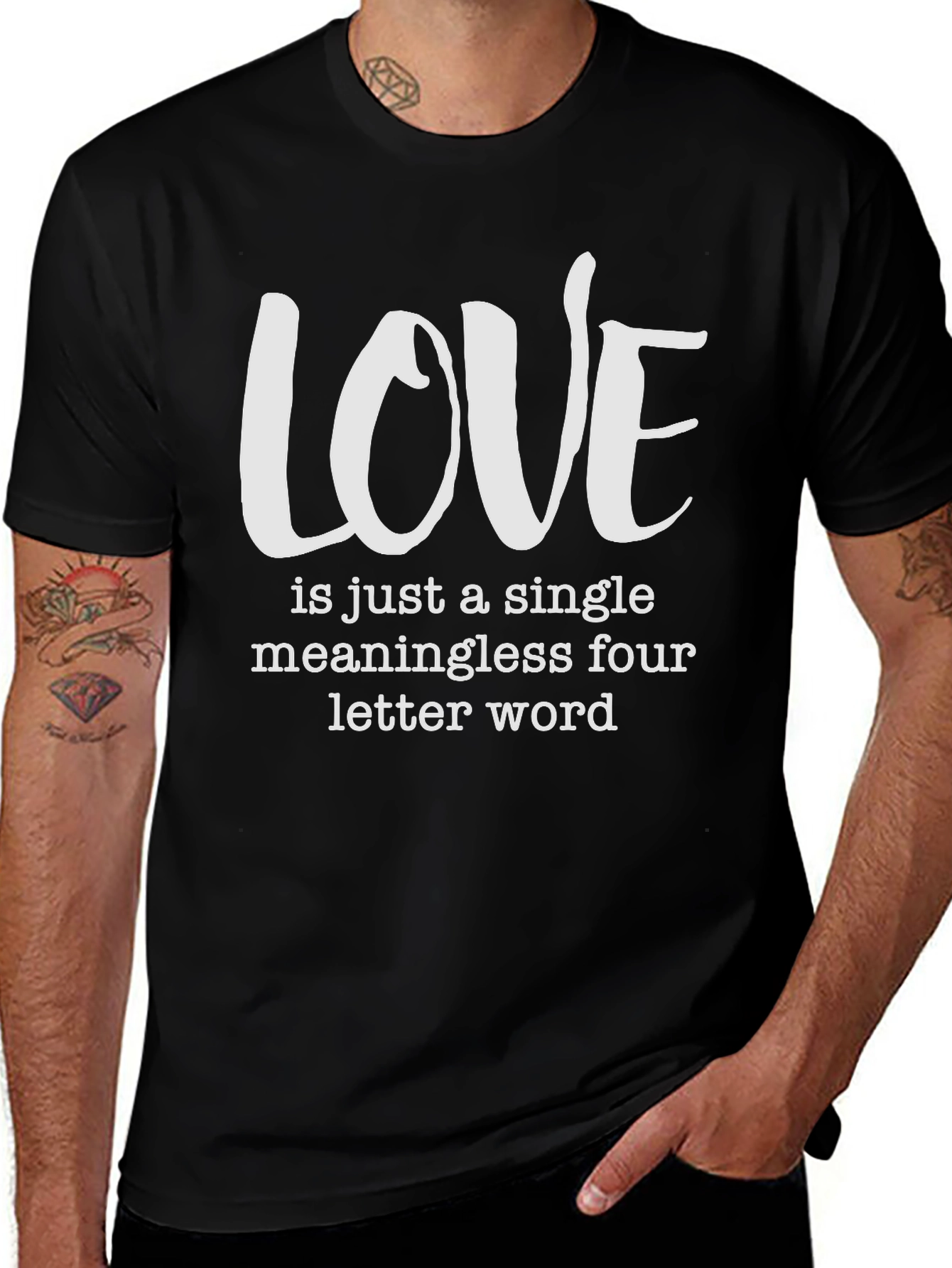 Love Is Just a Four Letter Word T-Shirt
