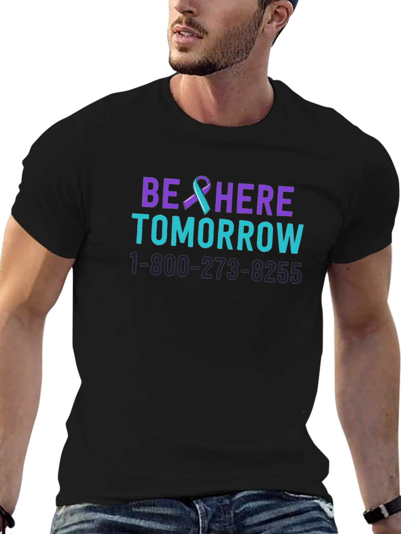 Be Here Tomorrow T-Shirt Suicide Prevention