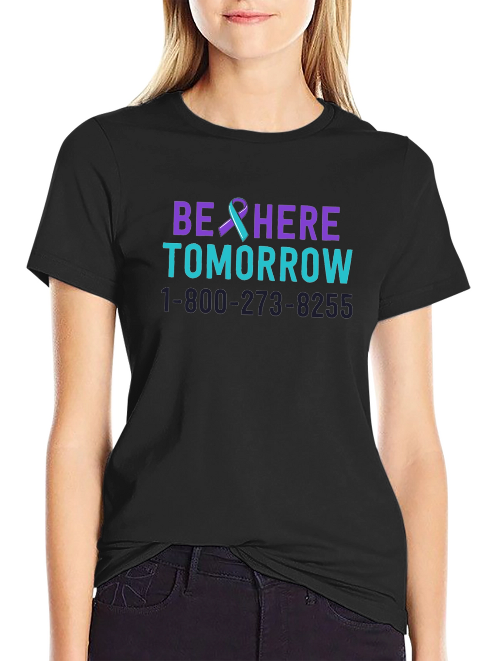 Be Here Tomorrow T-Shirt Suicide Prevention