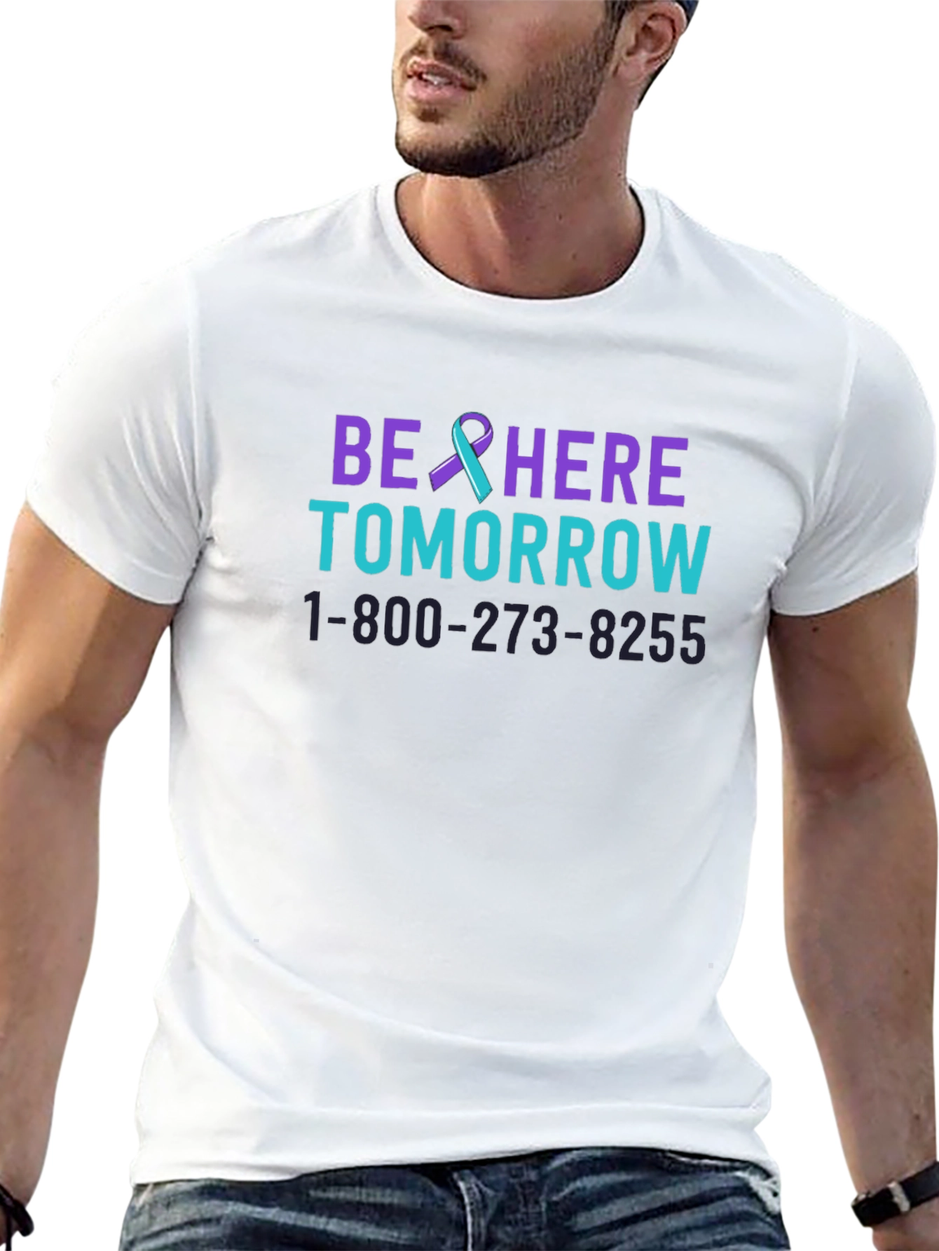 Be Here Tomorrow T-Shirt Suicide Prevention