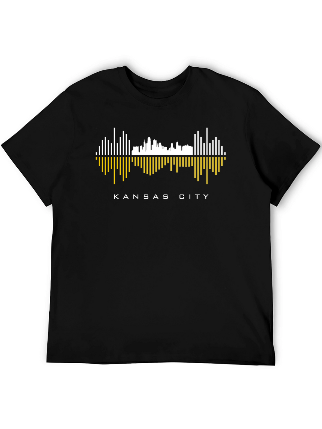 Kansas City Skyline Graphic Tee - Black