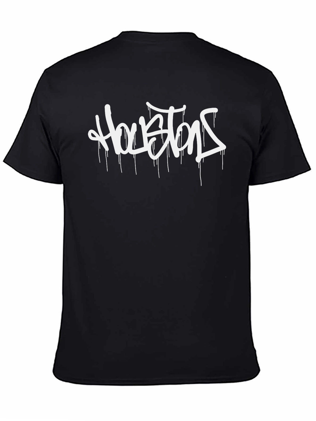 Houston Dripping Graffiti T-Shirt