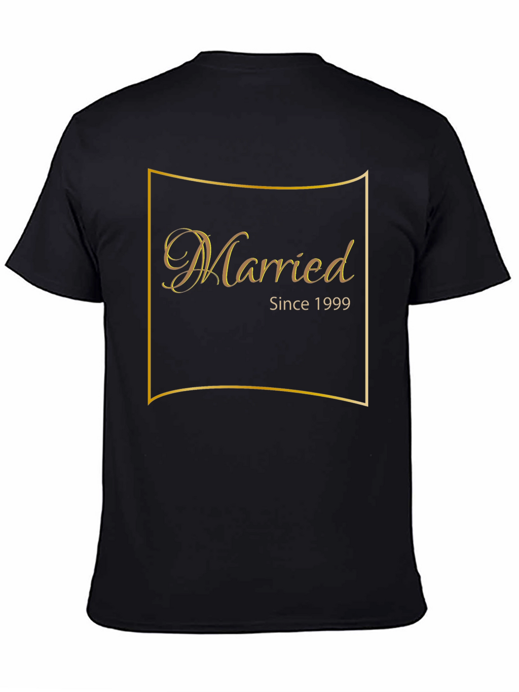 Married Since 1999 Black T-Shirt