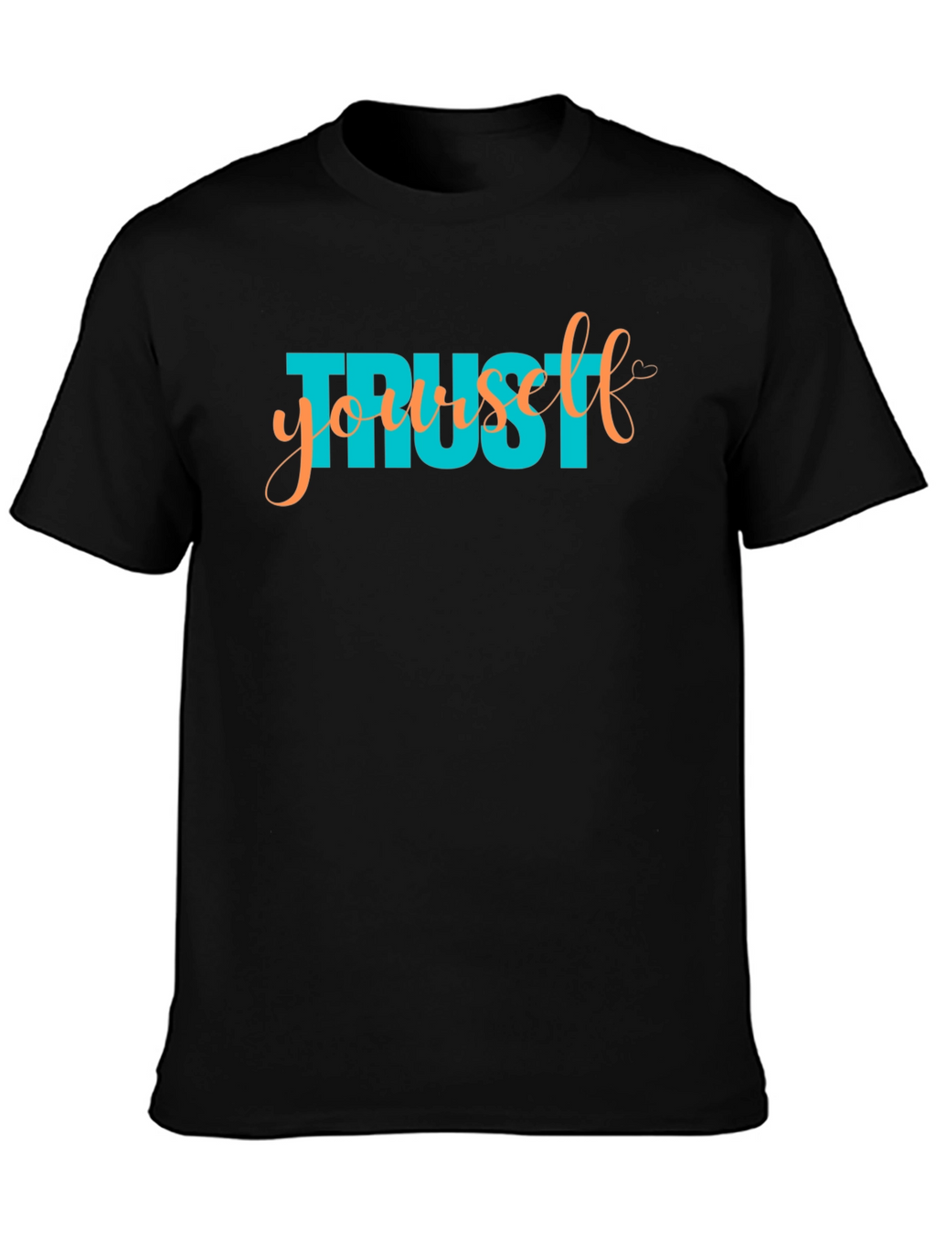 Trust Yourself Graphic Tee - Black