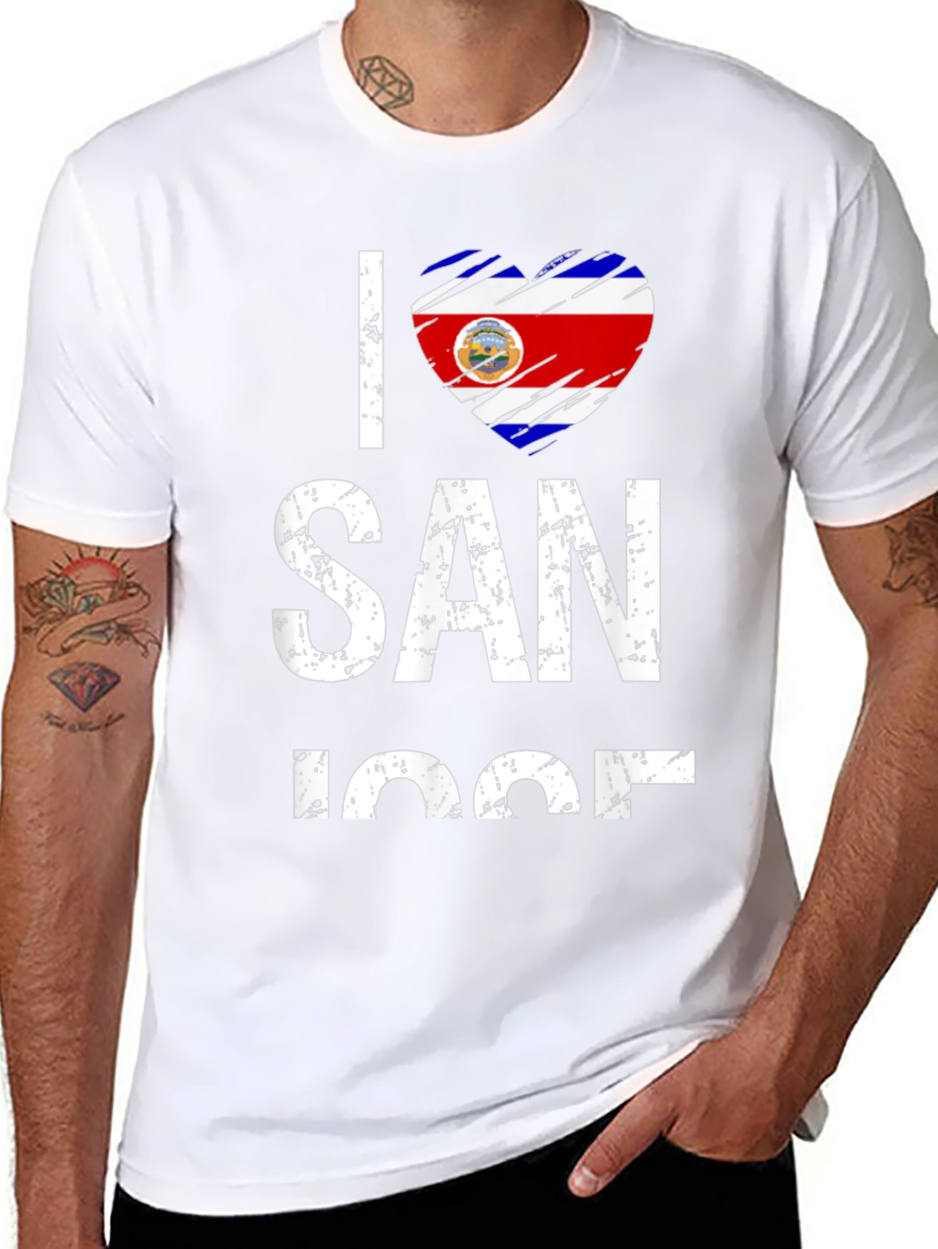I Love San Jose Costa Rica T-Shirt