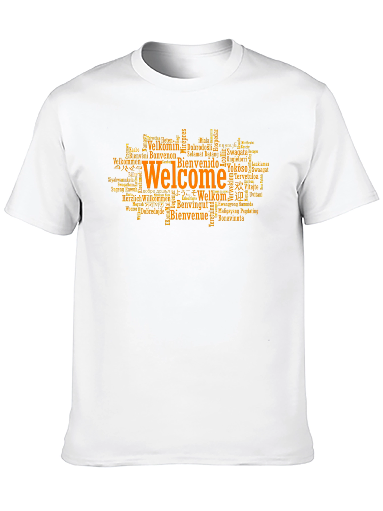 Welcome Around The World Graphic T-Shirt