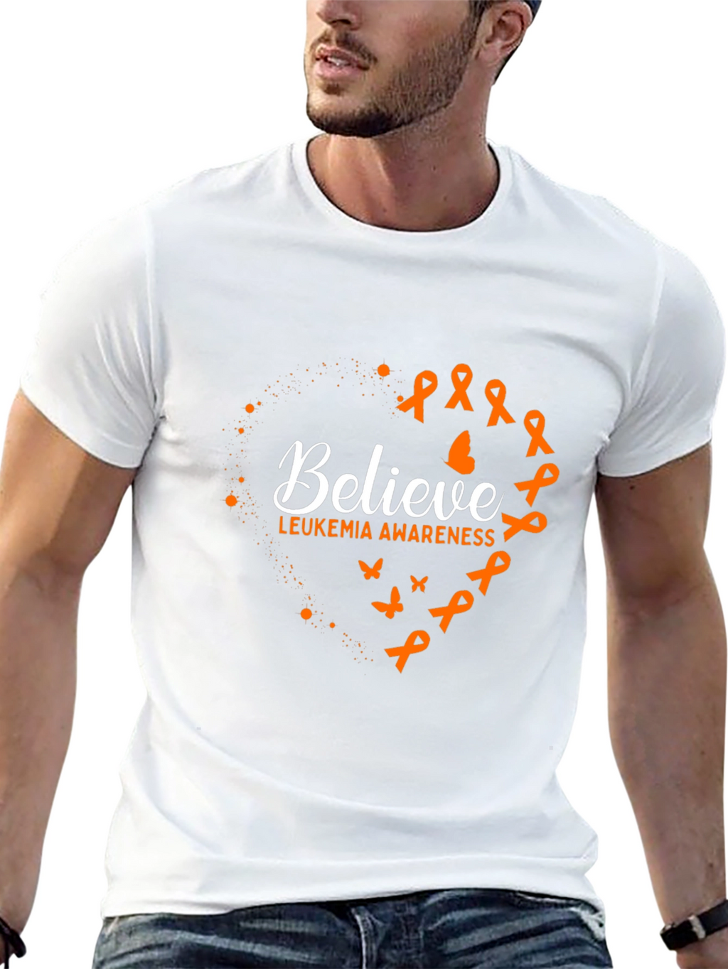 Believe Leukemia Awareness T-Shirt