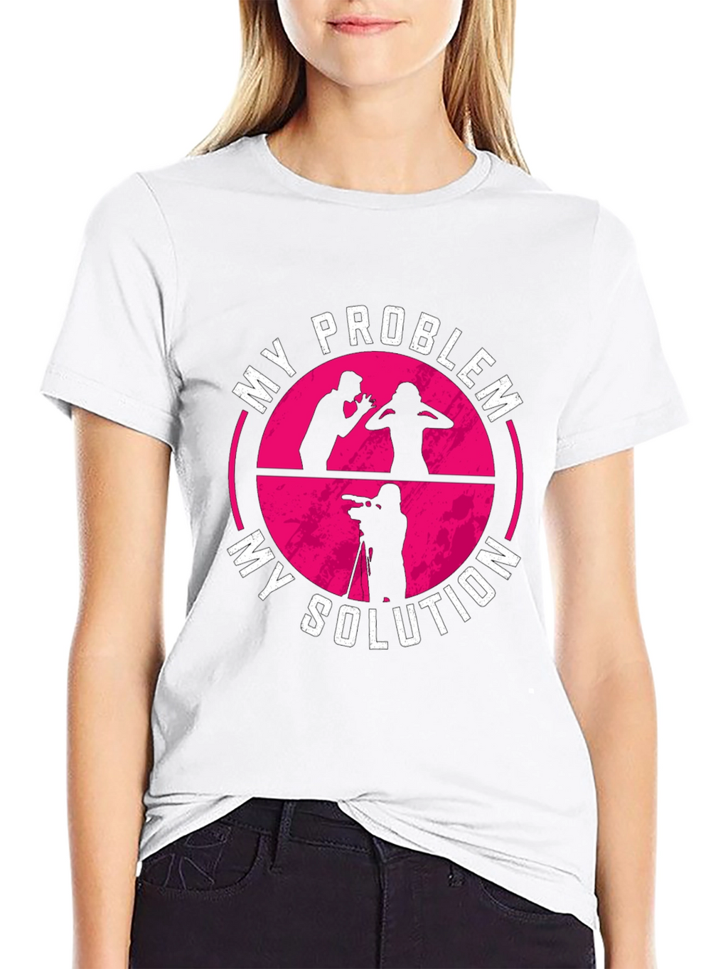 My Problem My Solution T-Shirt Photographer Gift