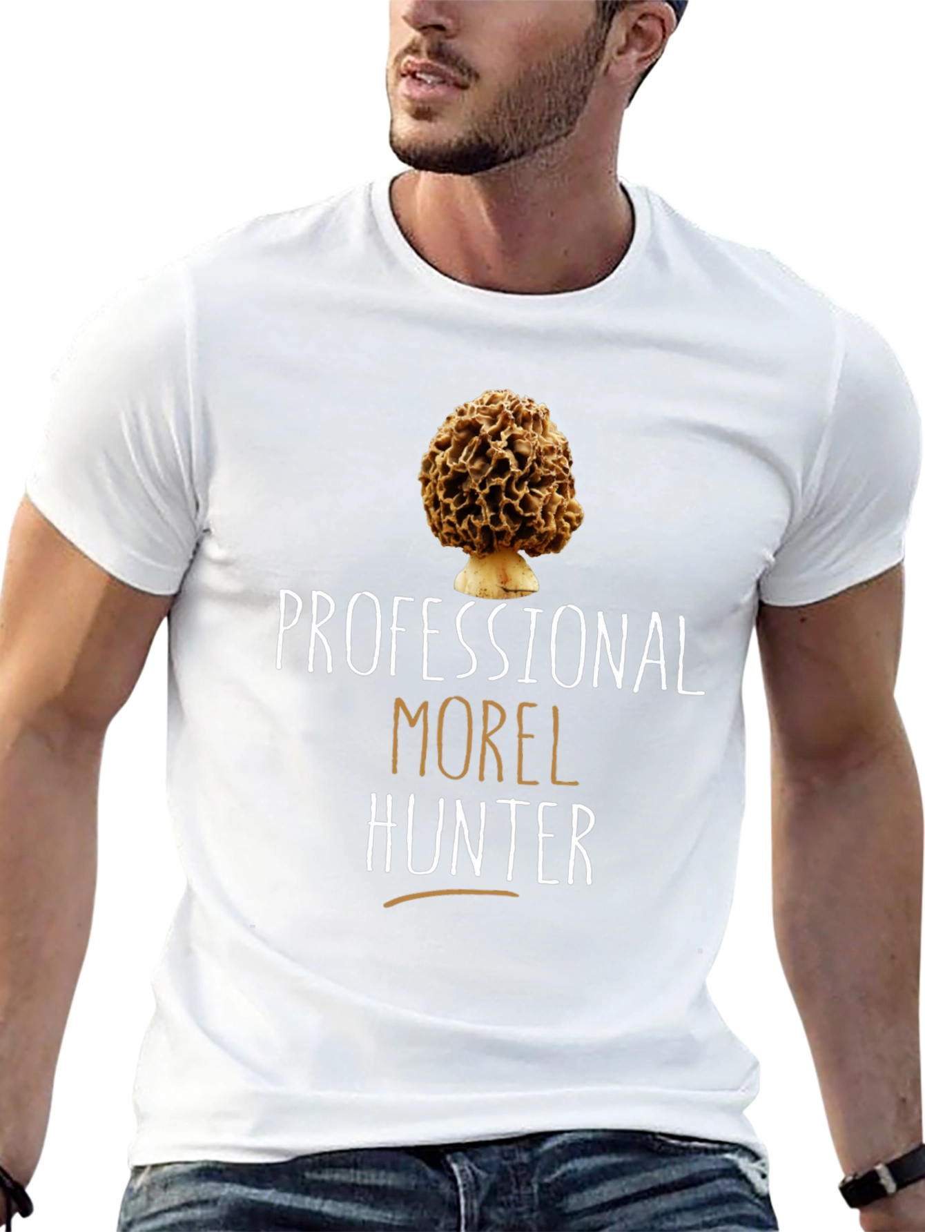 Professional Morel Hunter Graphic Tee