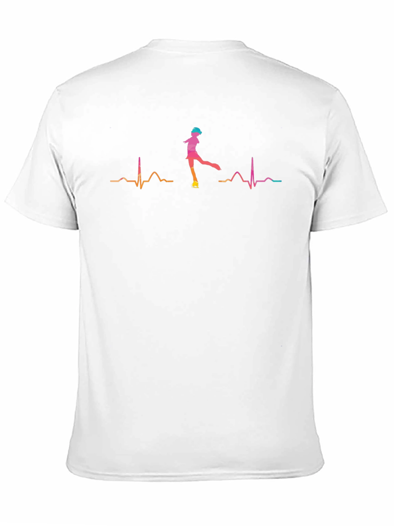 Figure Skating Heartbeat T-Shirt