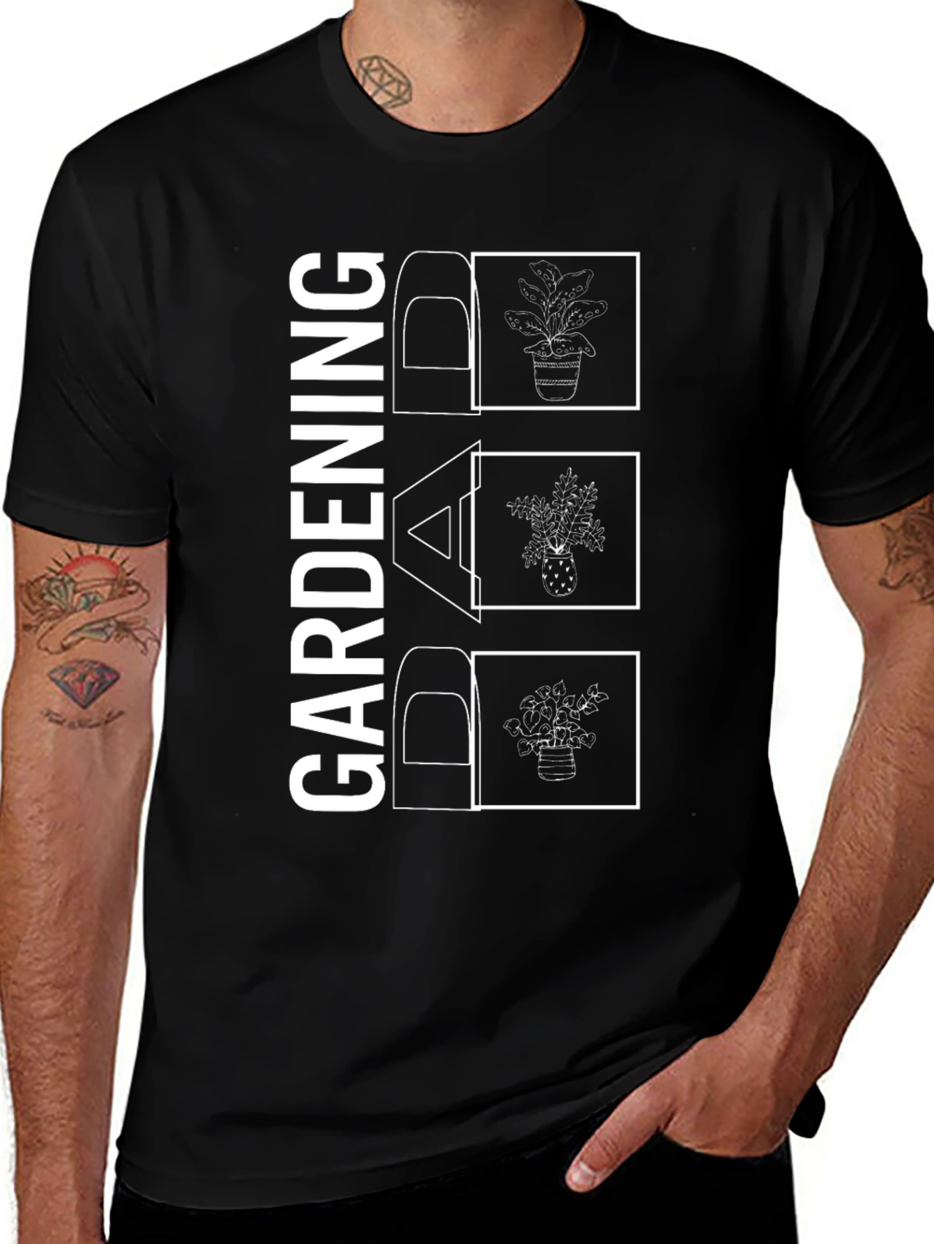 Gardening Dad T-Shirt - Plant Lover Apparel
