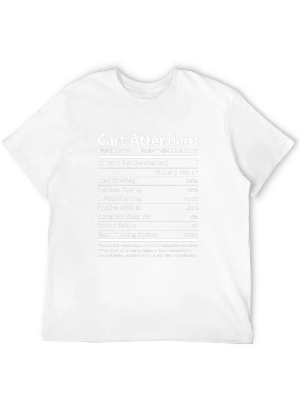 Funny Cart Attendant T-Shirt