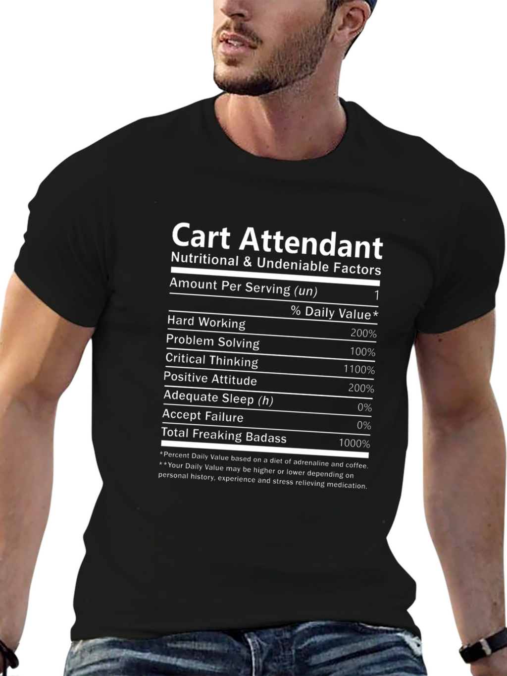 Funny Cart Attendant T-Shirt