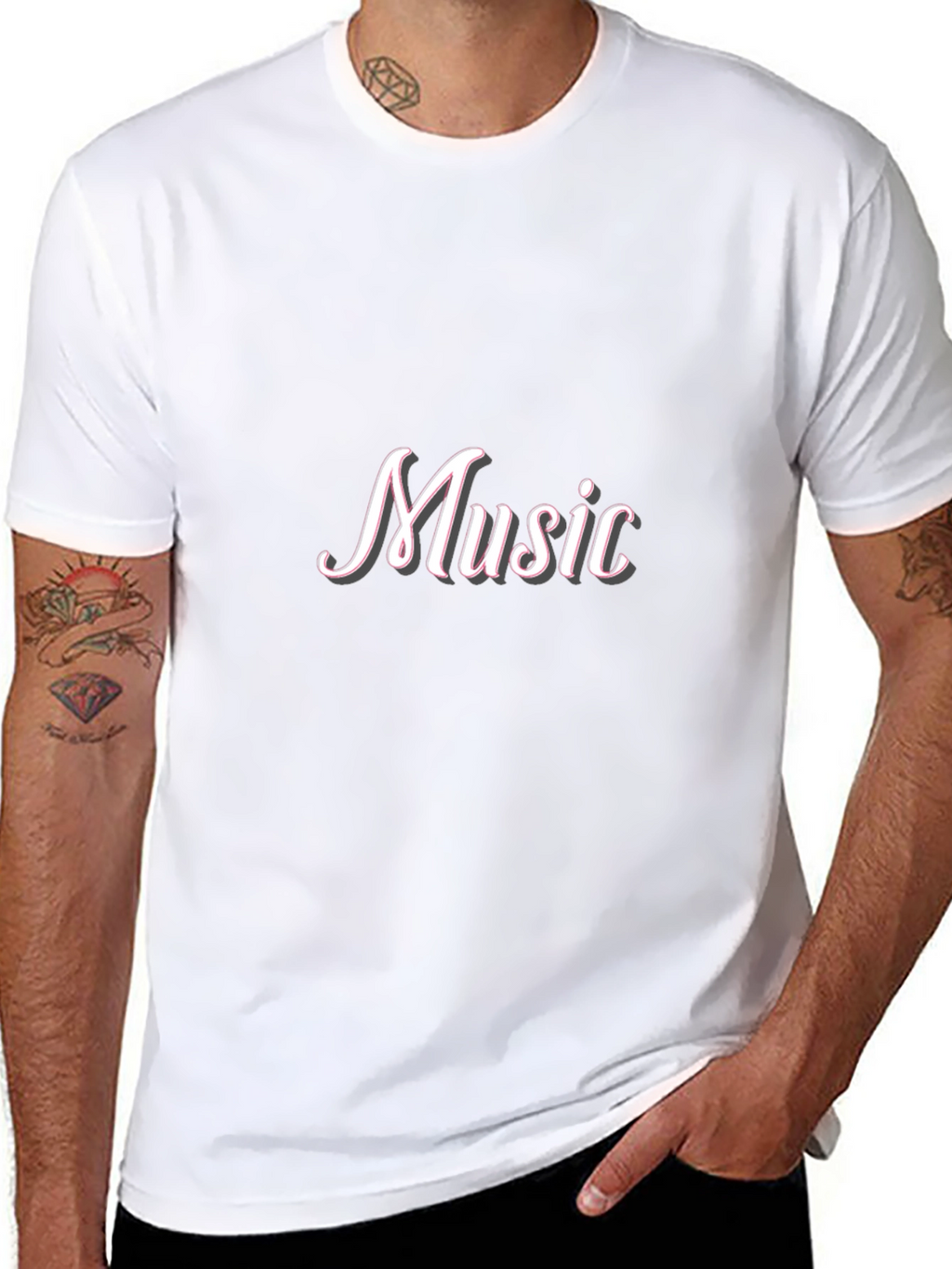 Stylish Music T-Shirt