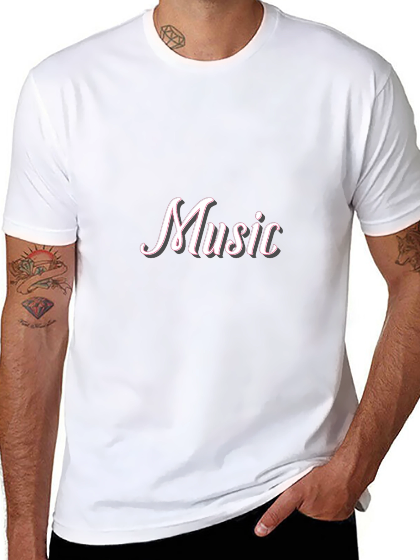 Stylish Music T-Shirt