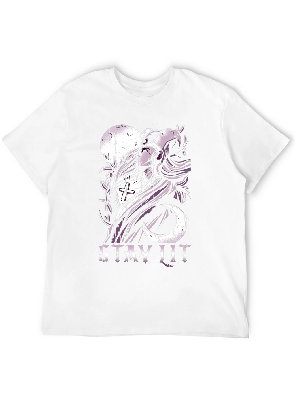 Stay Lit Graphic T-Shirt - Black