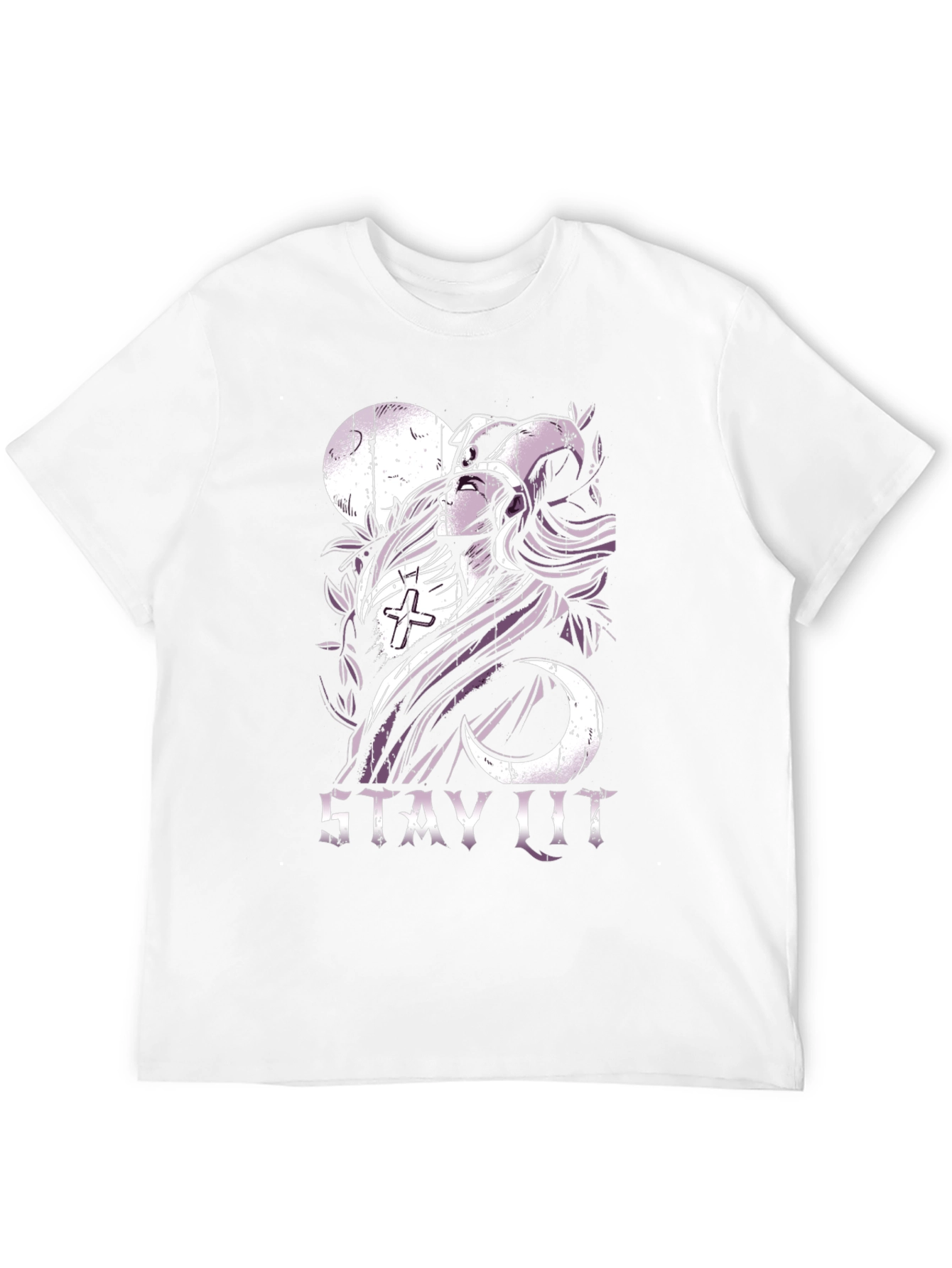 Stay Lit Graphic T-Shirt - Black