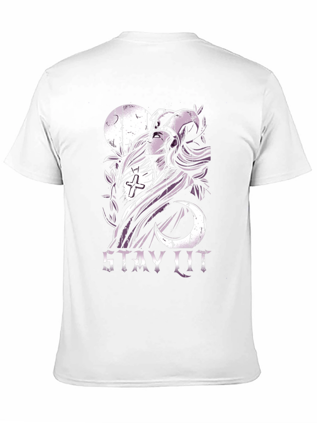 Stay Lit Graphic T-Shirt - Black