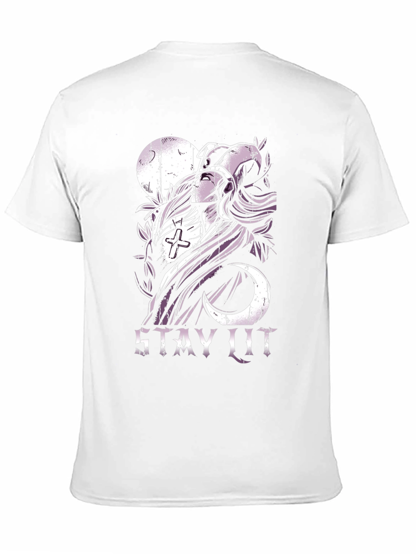 Stay Lit Graphic T-Shirt - Black