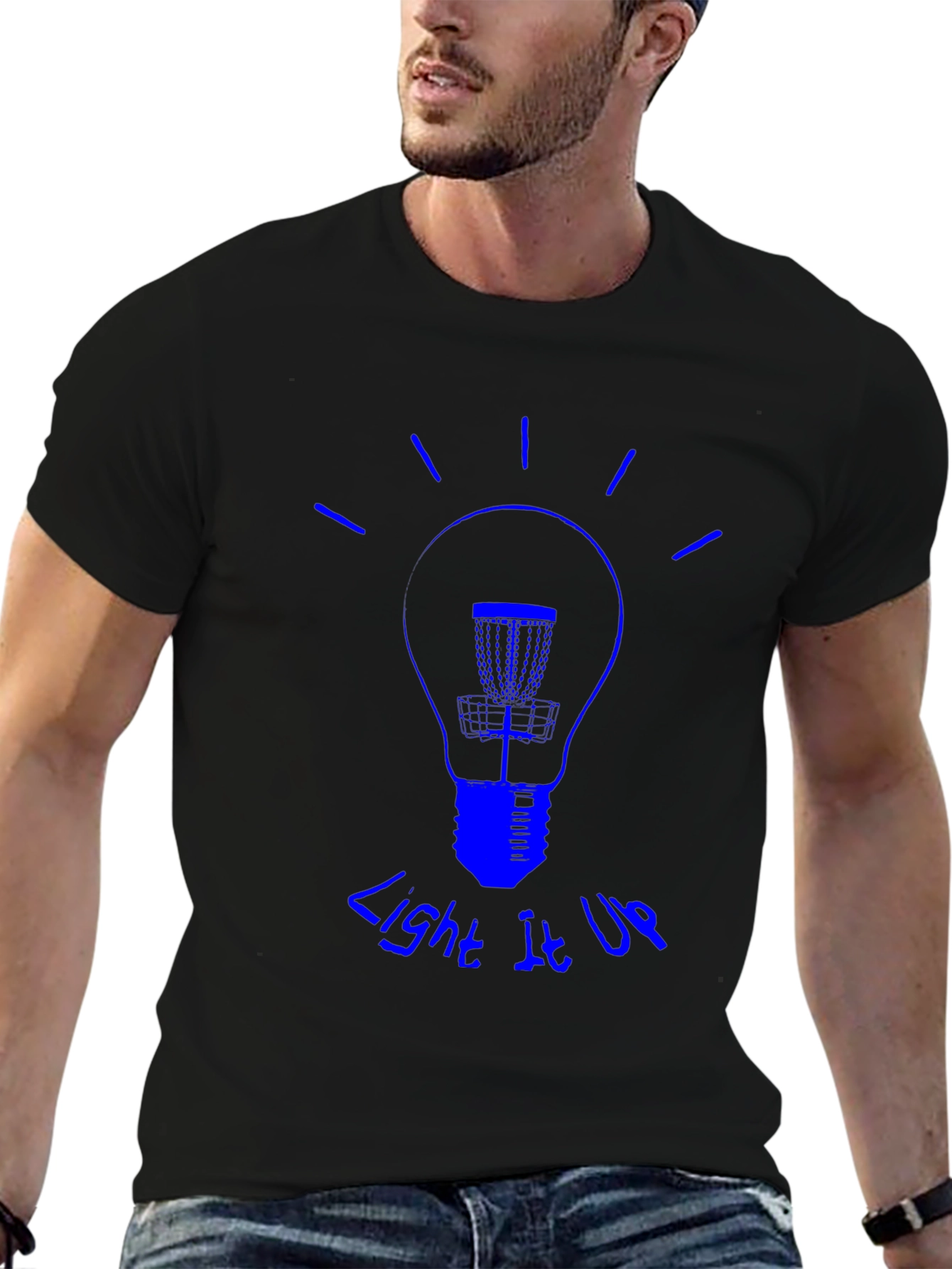 Light It Up Disc Golf T-Shirt