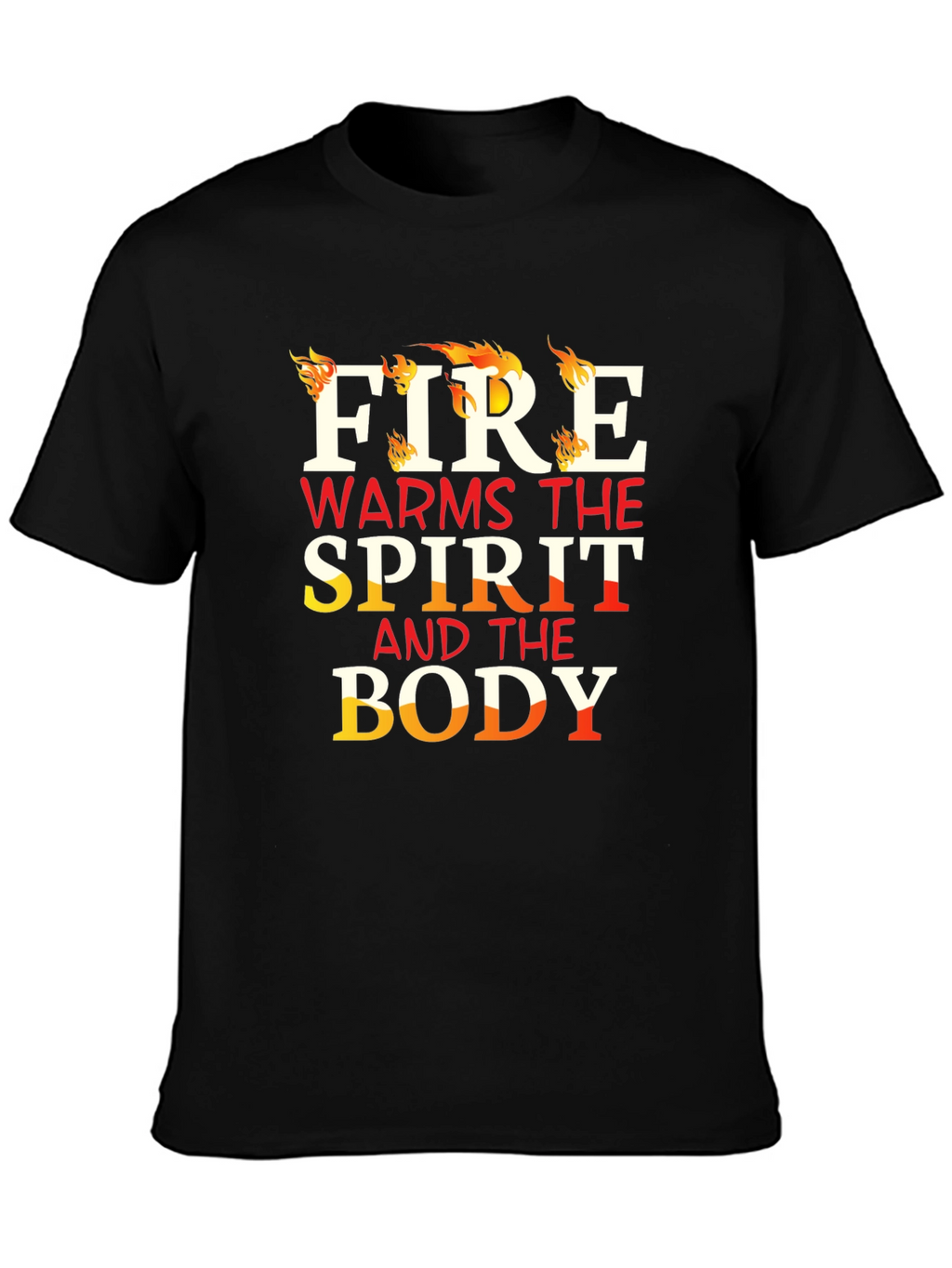 Fire Warms the Spirit Graphic Tee