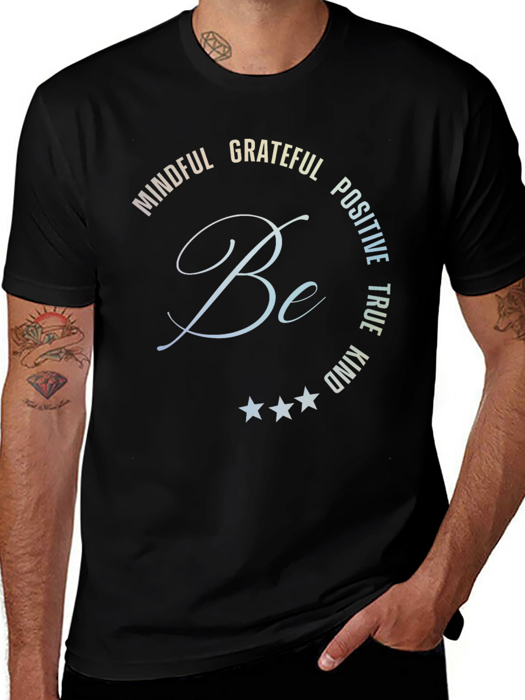 Mindful Grateful Positive T-Shirt