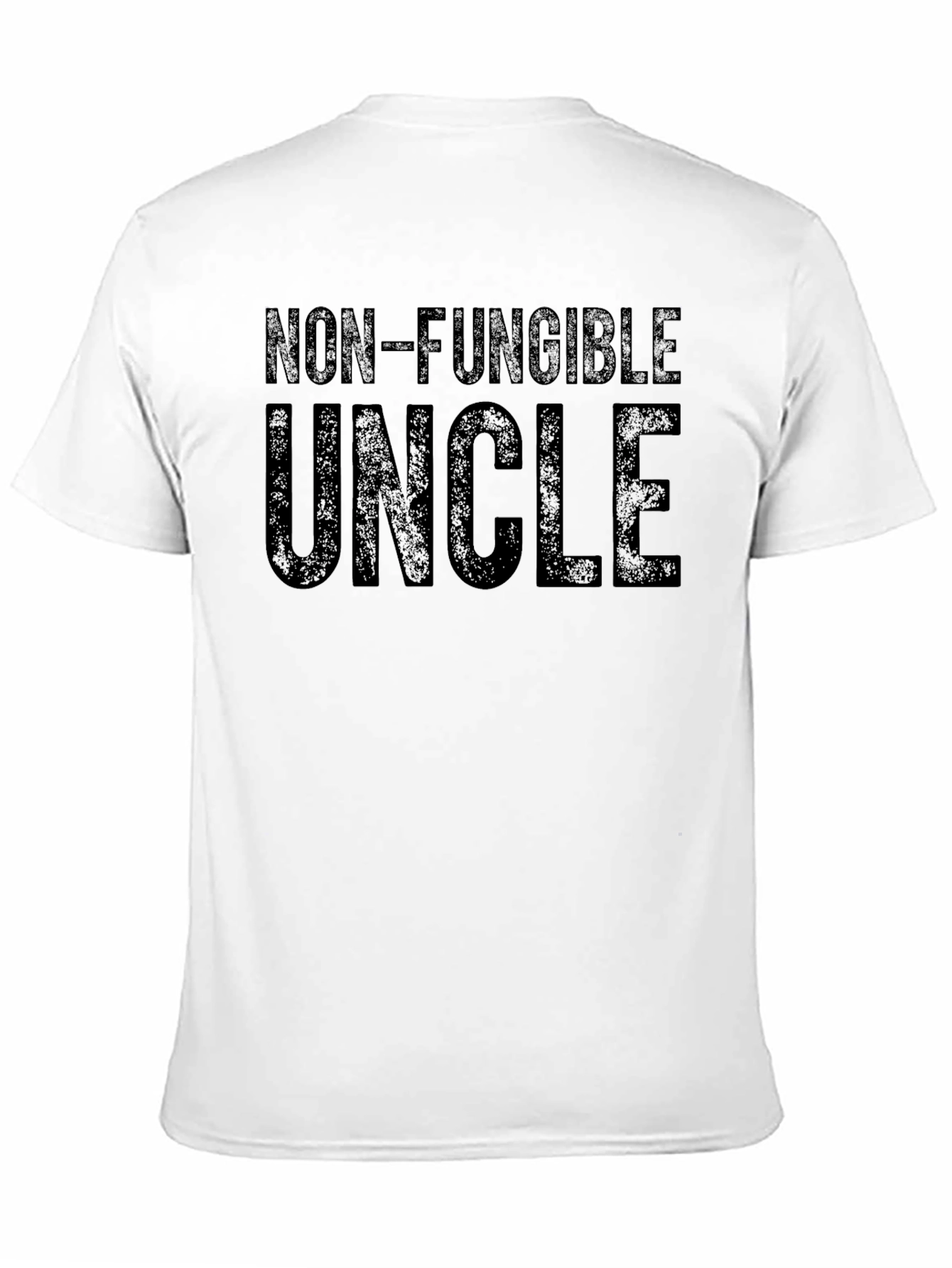 Non-Fungible Uncle Black T-Shirt
