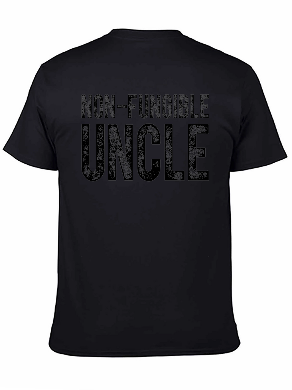 Non-Fungible Uncle Black T-Shirt