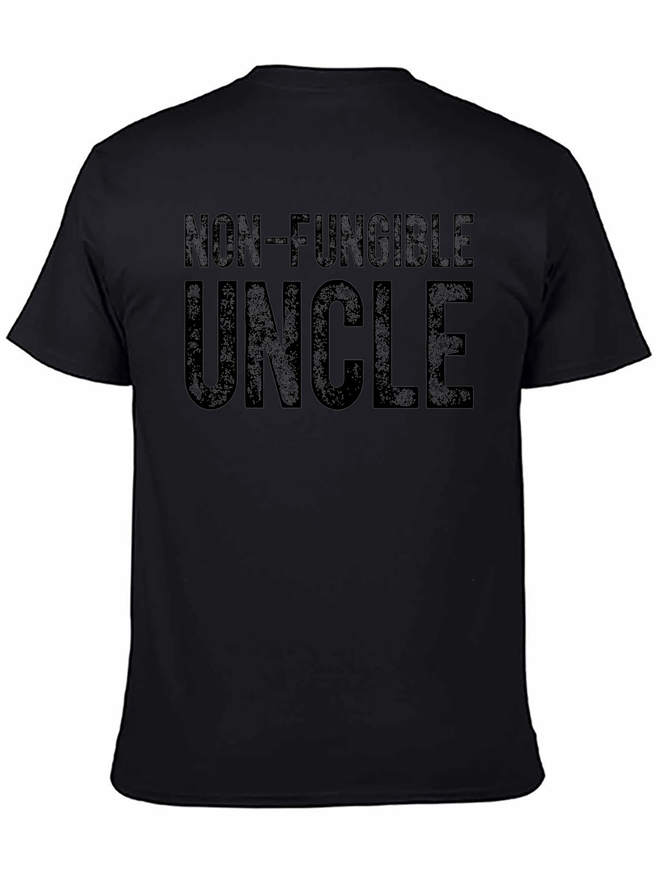 Non-Fungible Uncle Black T-Shirt