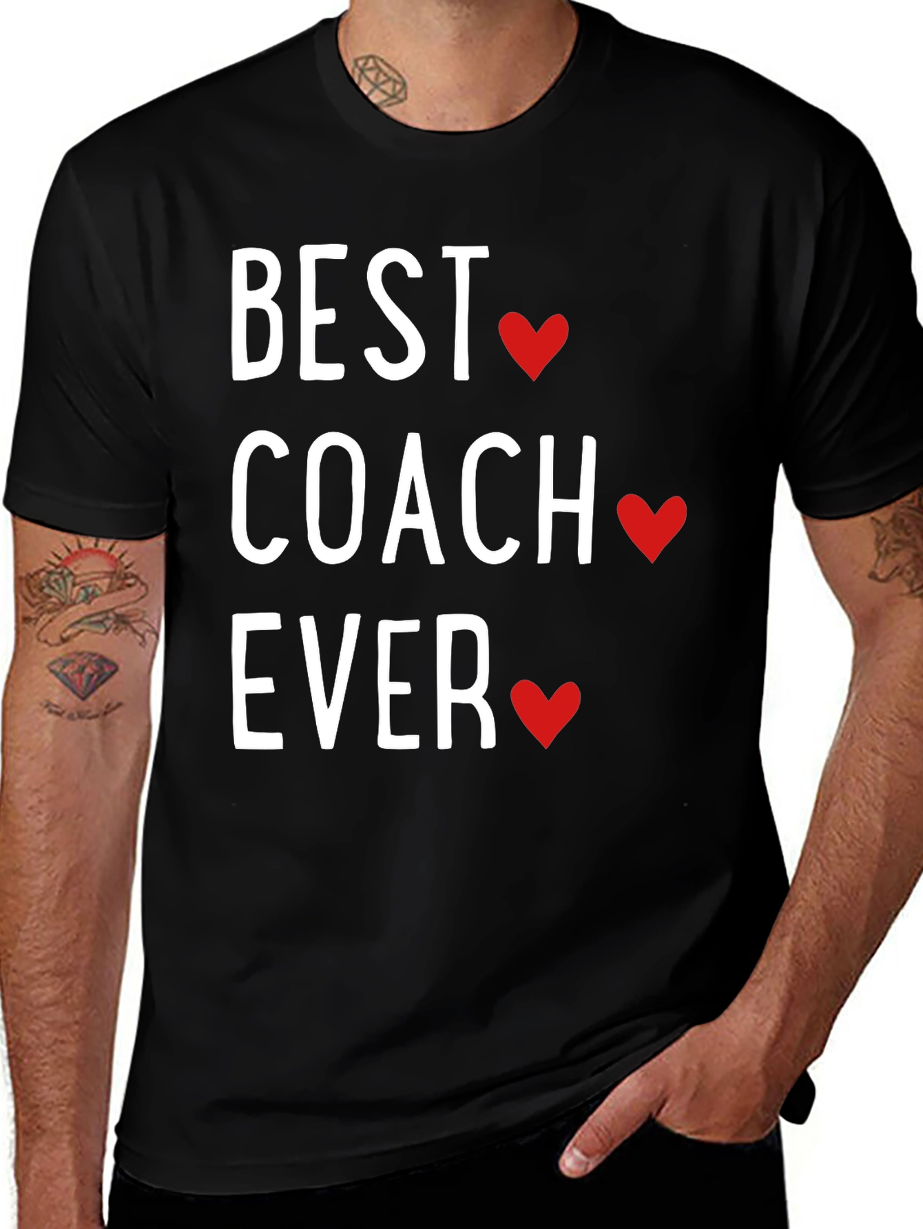 Best Coach Ever T-Shirt Gift