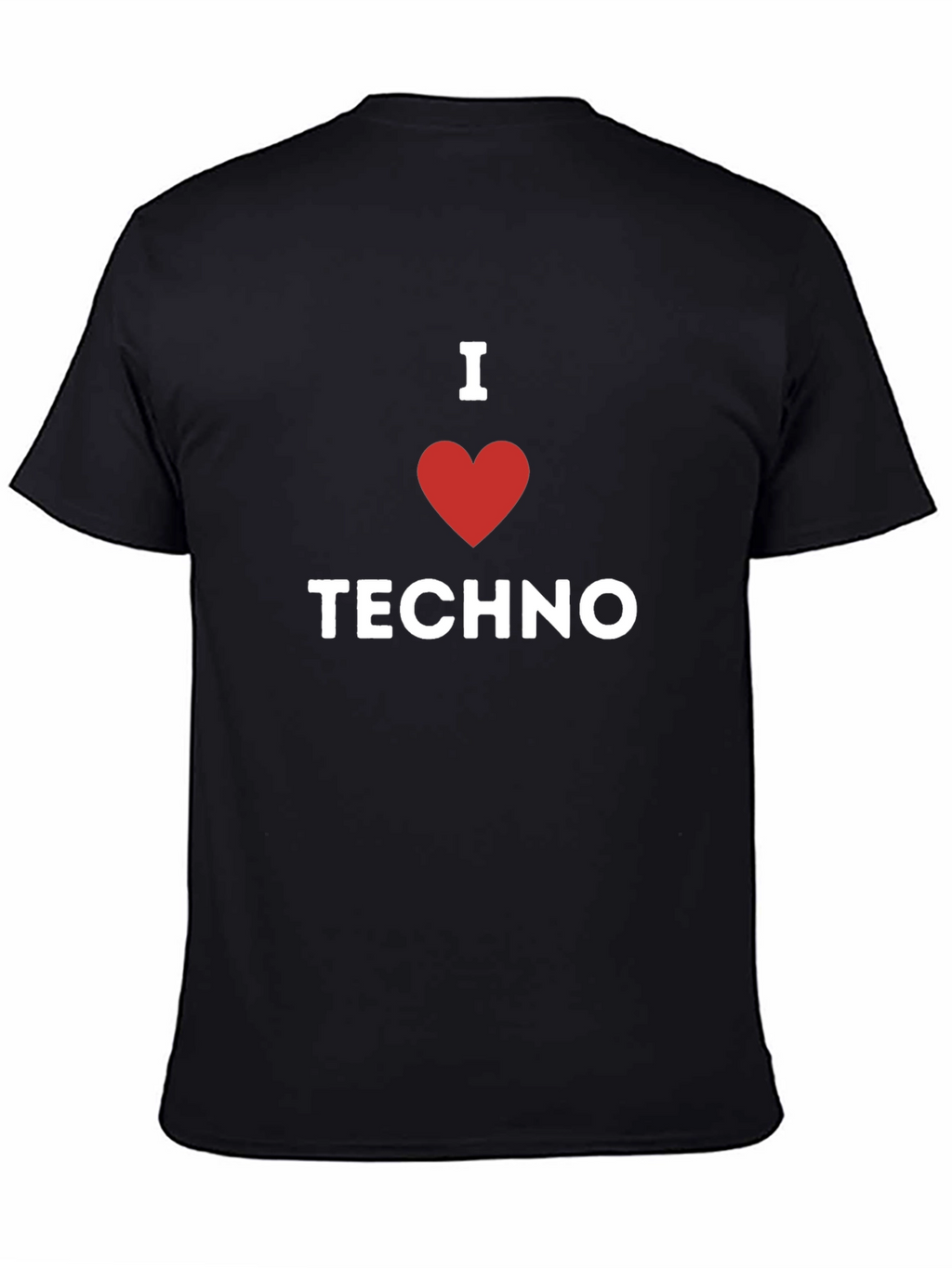 I Heart Techno T-Shirt - Music Lovers Tee