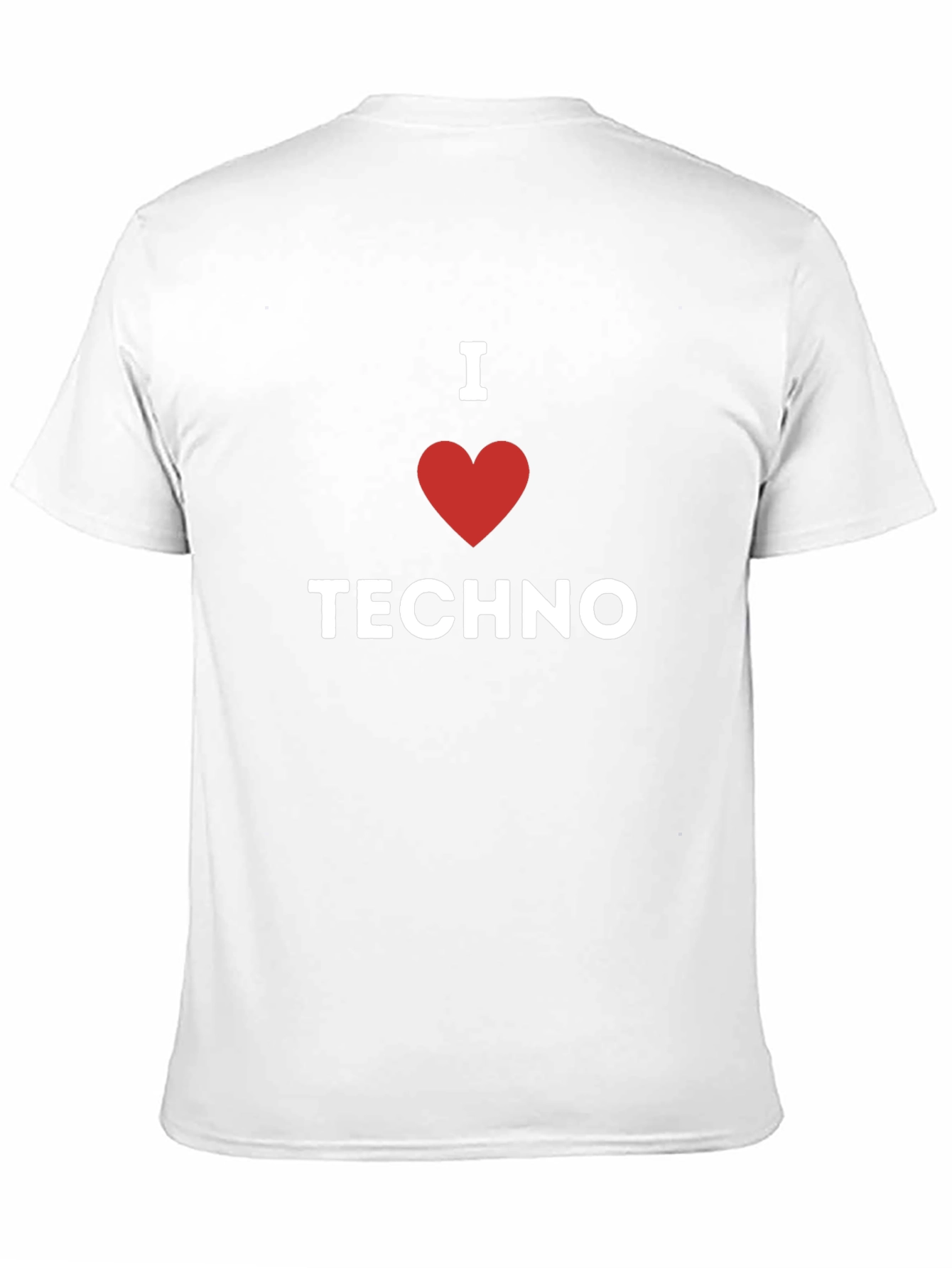 I Heart Techno T-Shirt - Music Lovers Tee