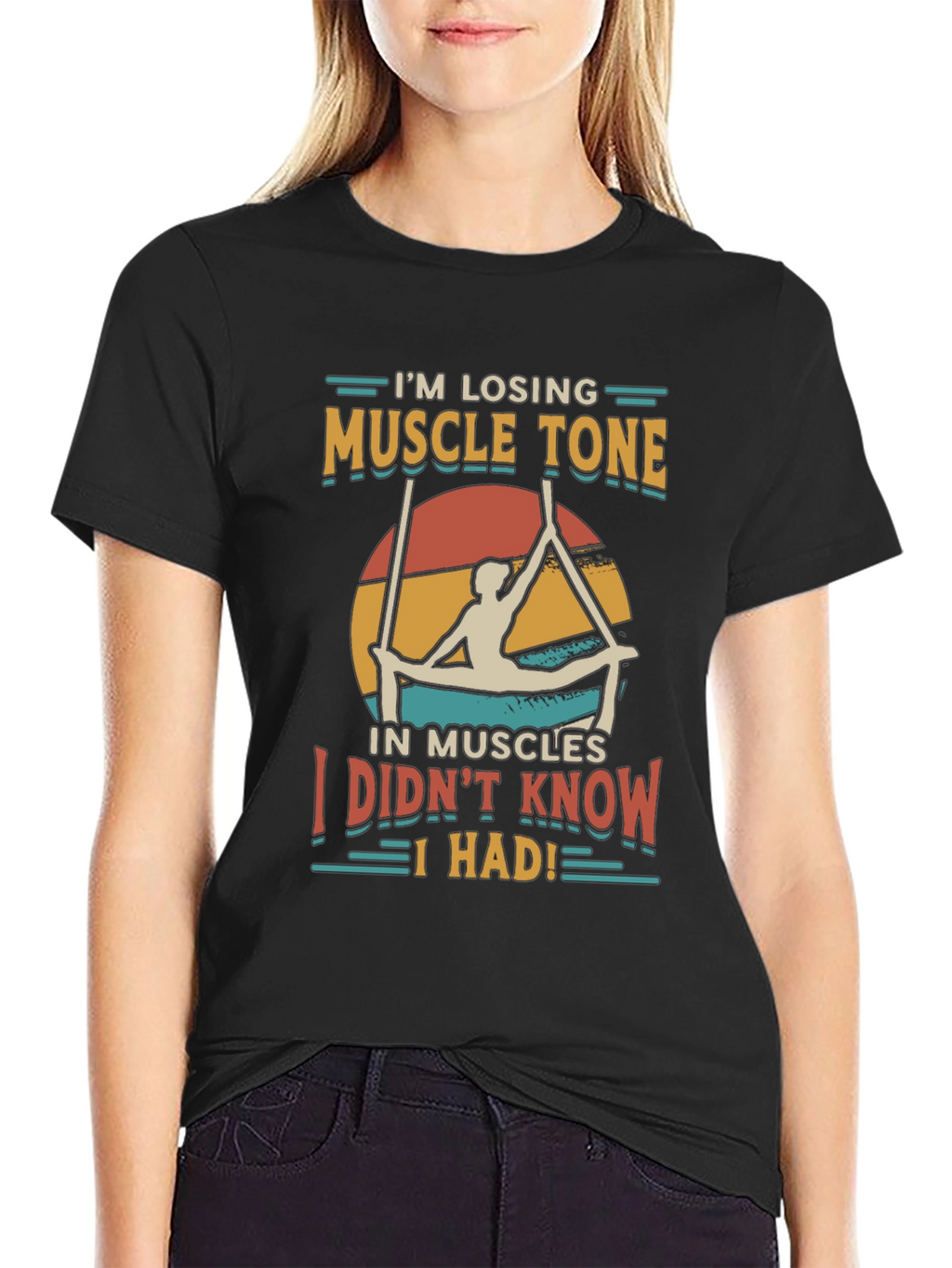 Muscle Tone T-Shirt - Funny Exercise Tee