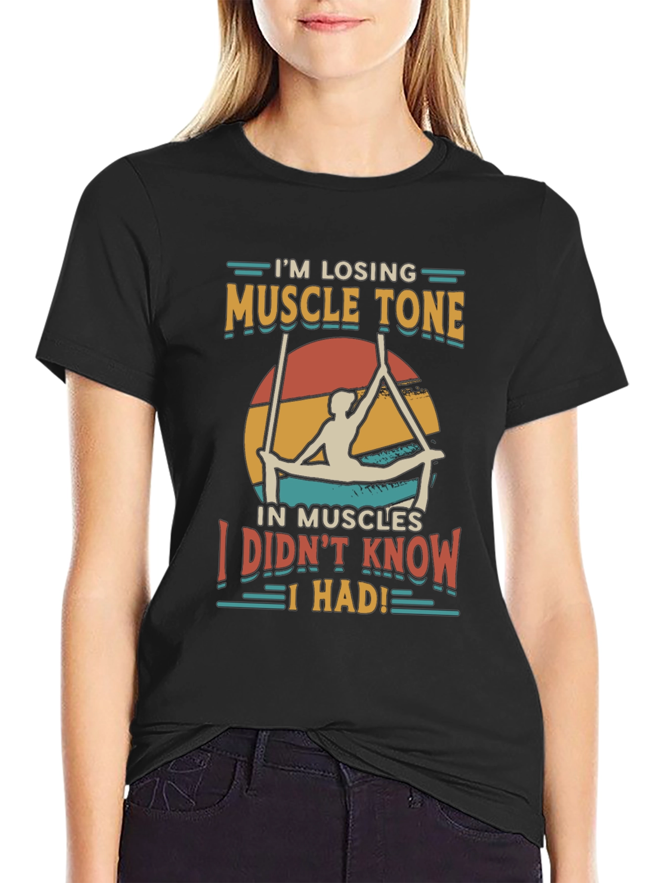 Muscle Tone T-Shirt - Funny Exercise Tee