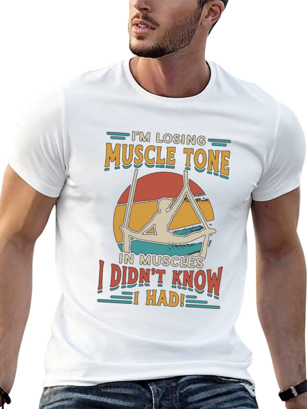 Muscle Tone T-Shirt - Funny Exercise Tee