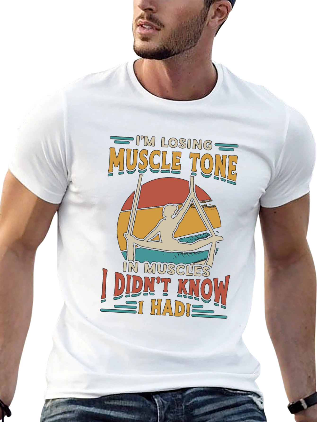 Muscle Tone T-Shirt - Funny Exercise Tee