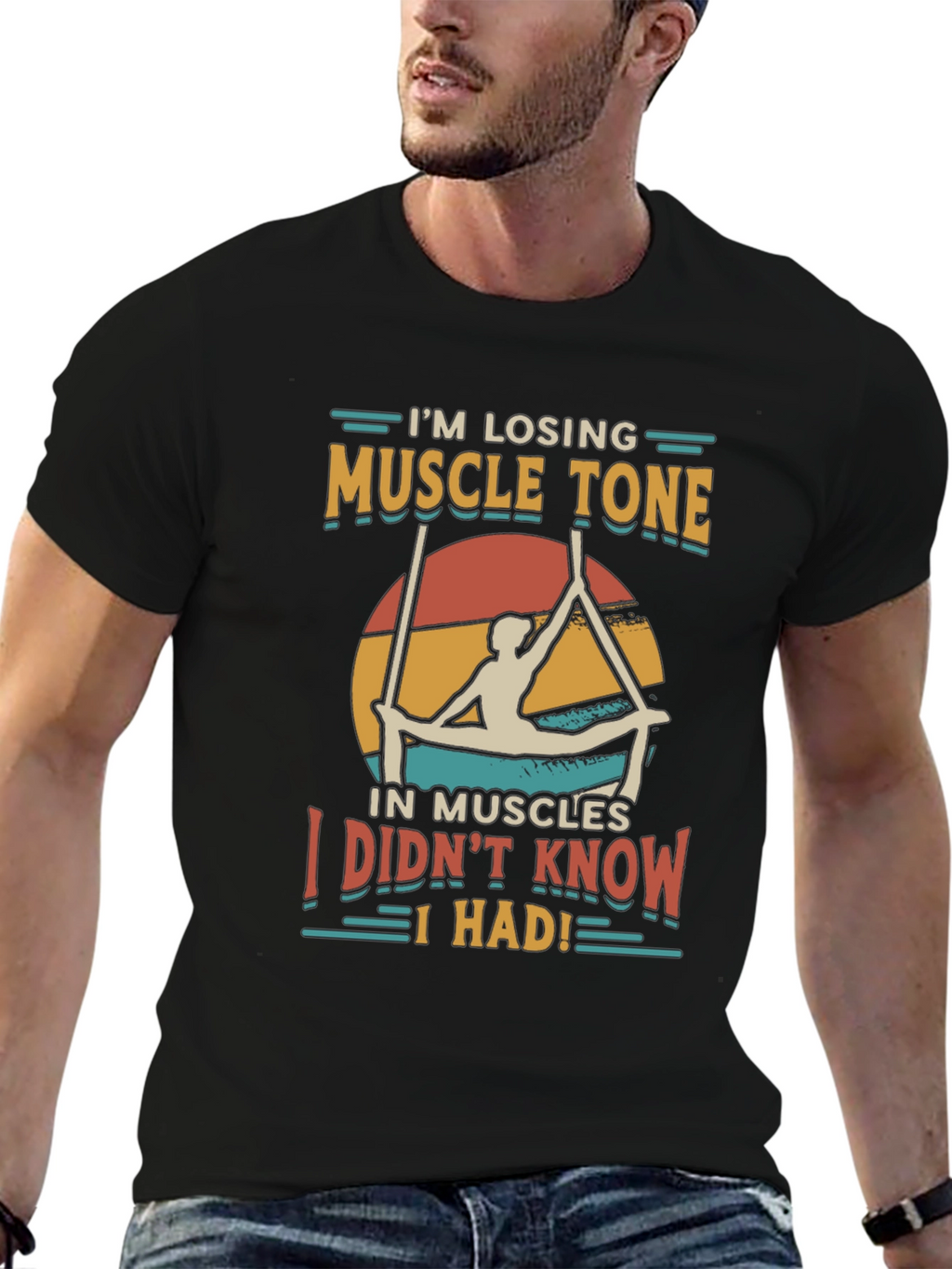 Muscle Tone T-Shirt - Funny Exercise Tee
