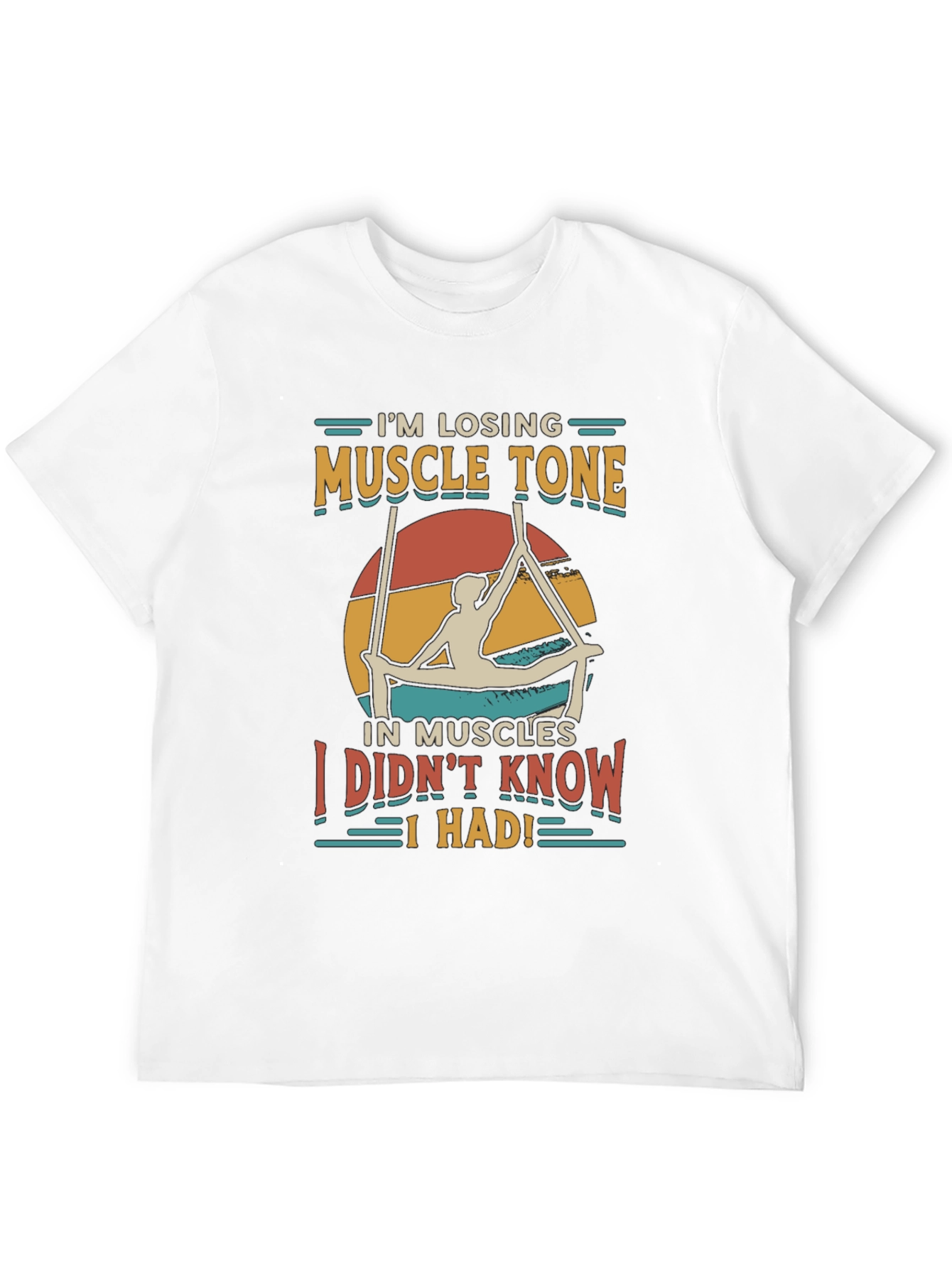 Muscle Tone T-Shirt - Funny Exercise Tee