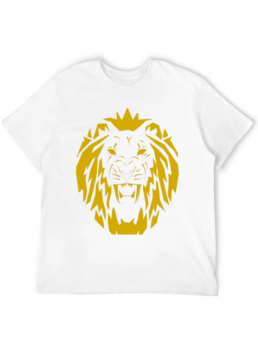 Lion Graphic Black T-Shirt