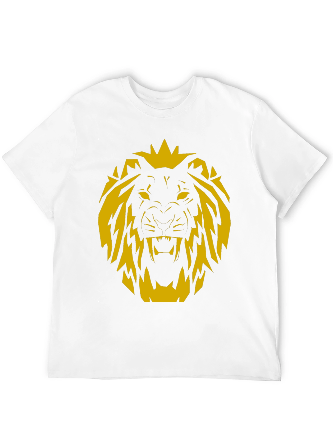 Lion Graphic Black T-Shirt