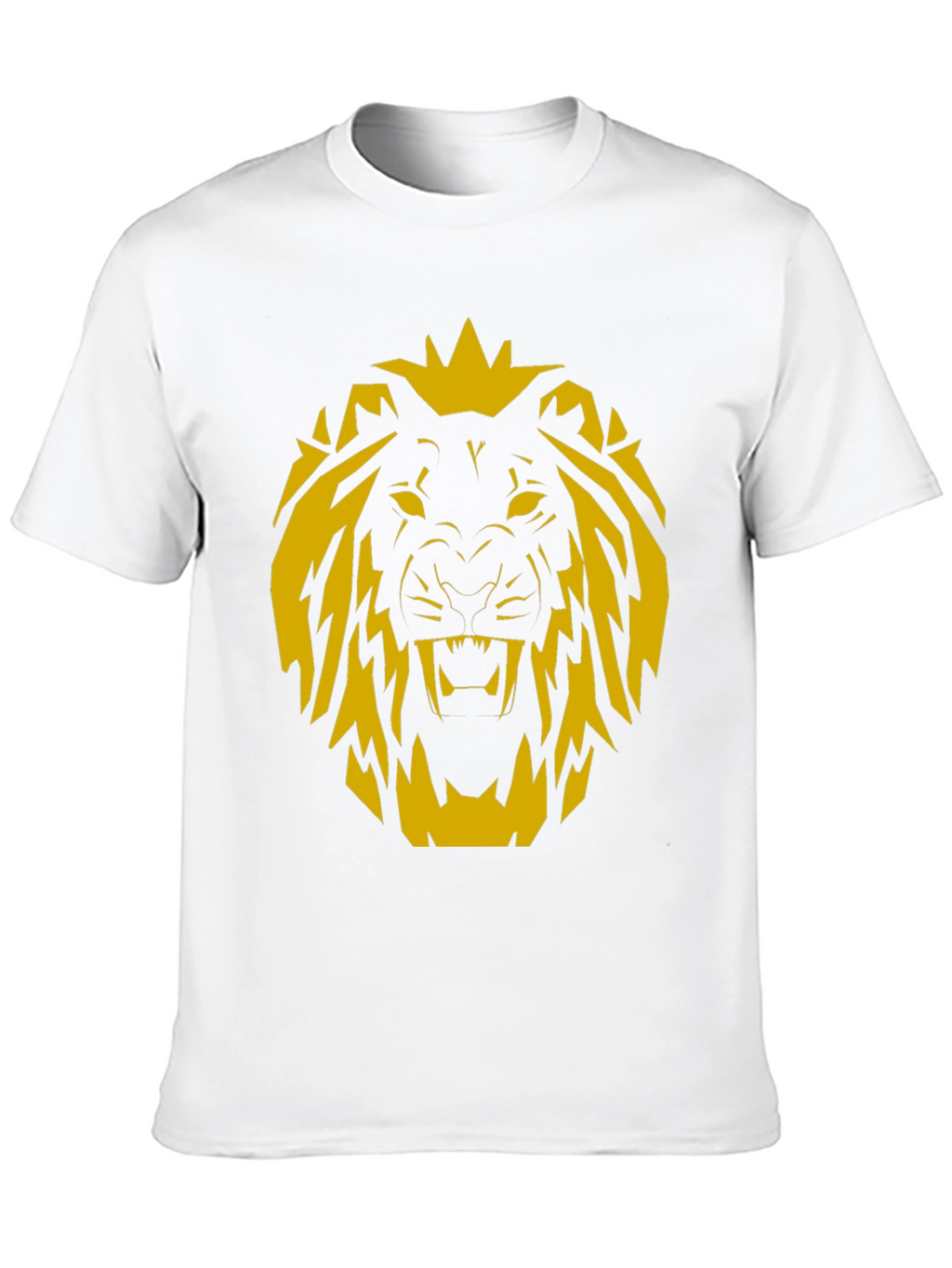 Lion Graphic Black T-Shirt
