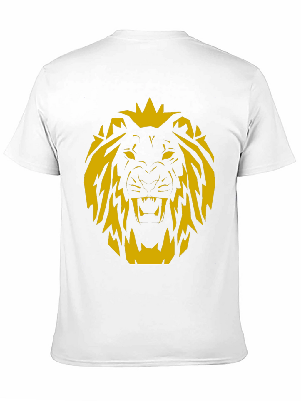 Lion Graphic Black T-Shirt