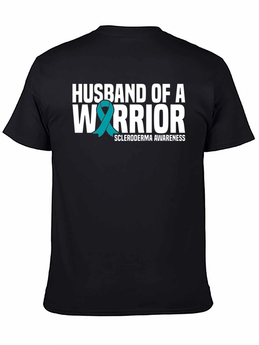 Husband of a Warrior Scleroderma Awareness T-Shirt