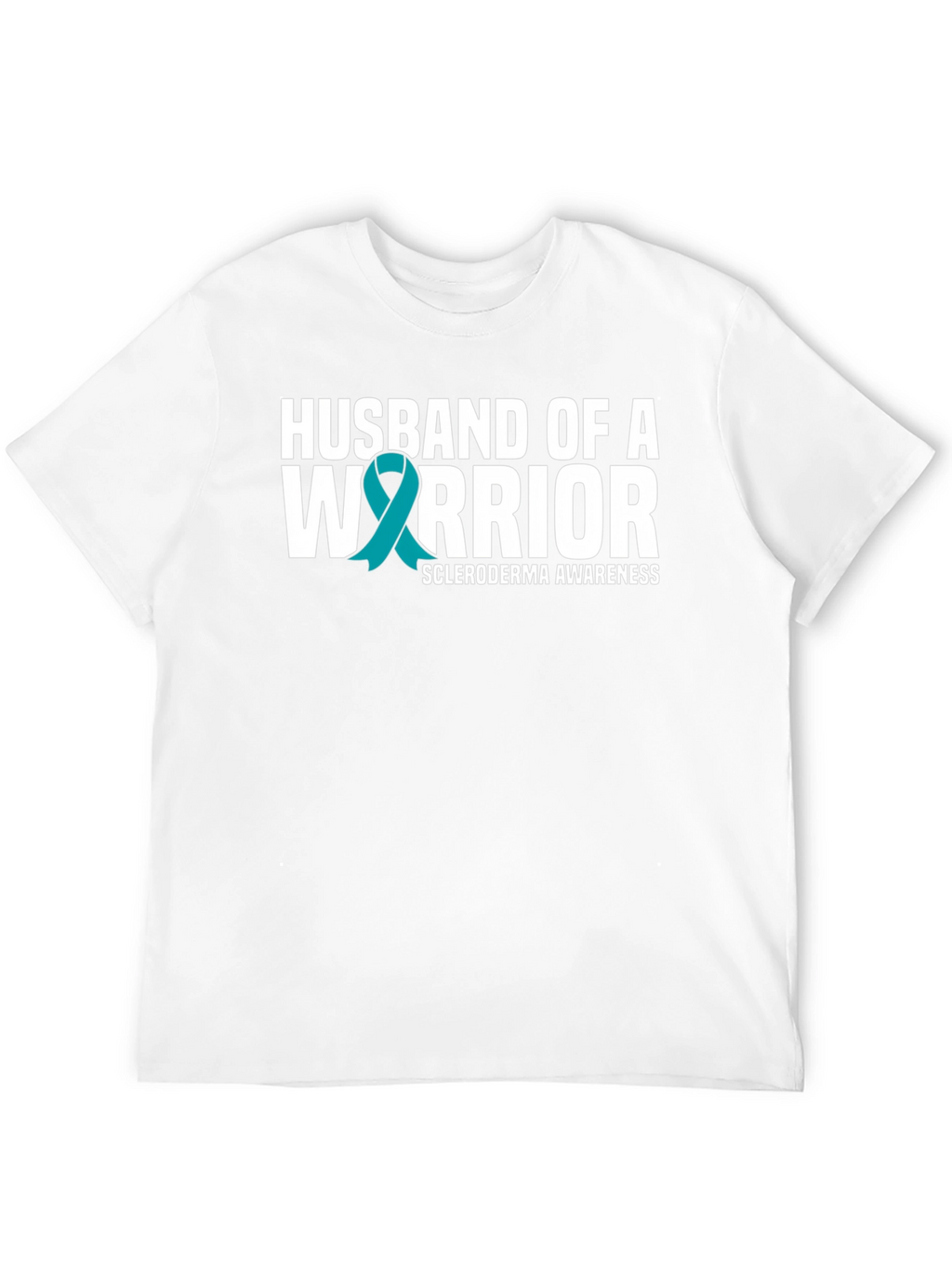 Husband of a Warrior Scleroderma Awareness T-Shirt